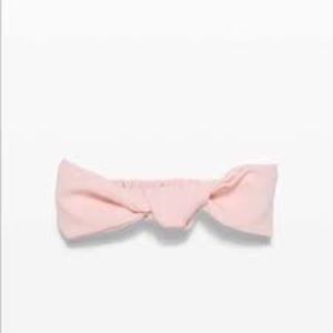 New  NWT Lululemon Knot Stopping Bandeau Headband Pink Mist
